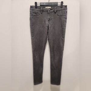 cAbi 510 Gray Stormy Wash Super Stretch Skinny Jeans Size 4